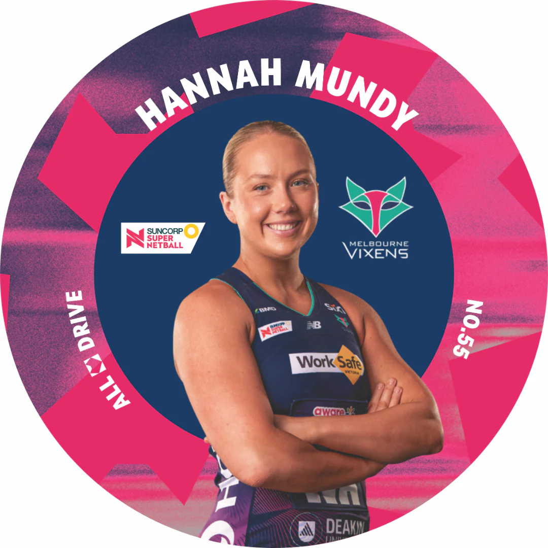 Melbourne Vixens | 2026 Player Badge - Image 5