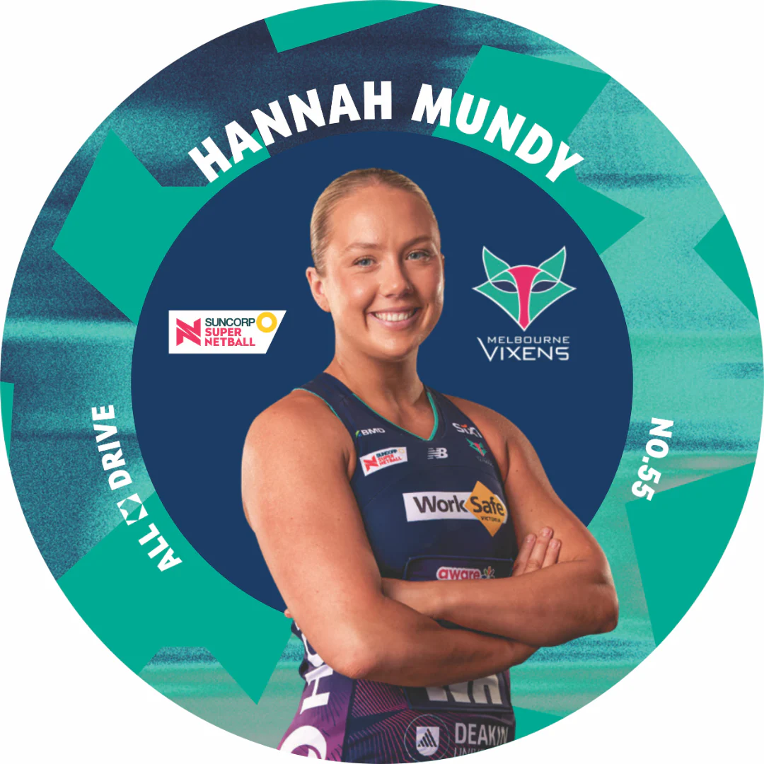 Melbourne Vixens | 2026 Player Badge - Image 6