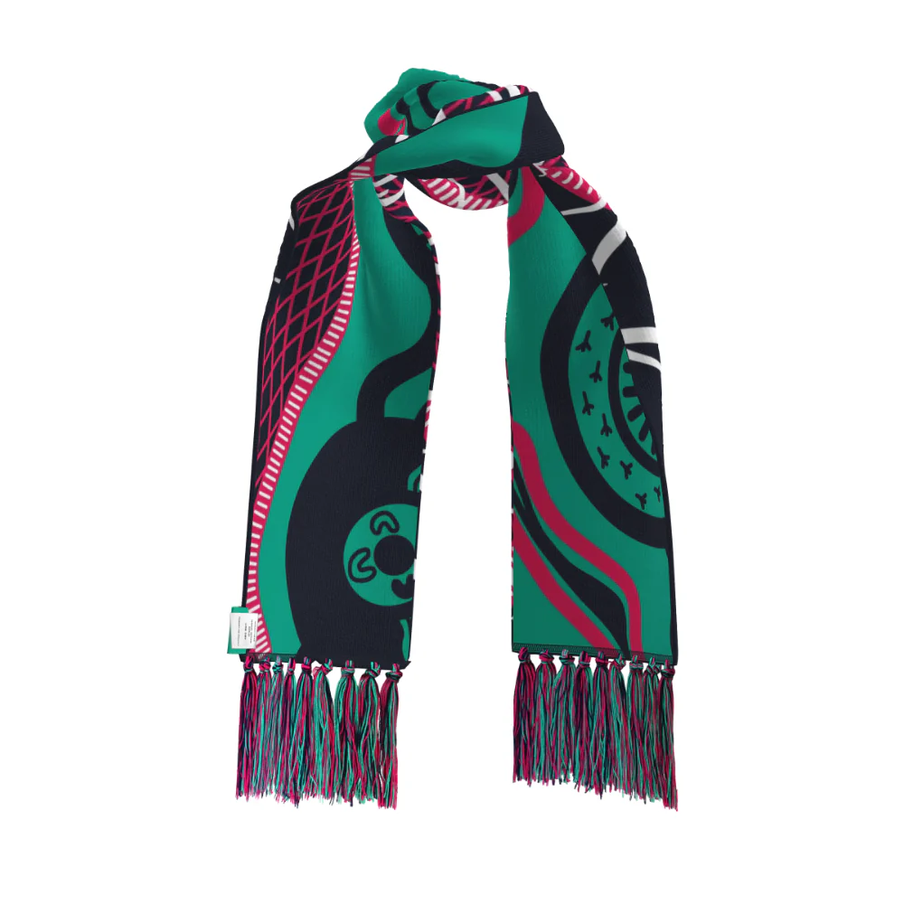 Melbourne Vixens | MV First Nations Supporter Scarf - Image 2