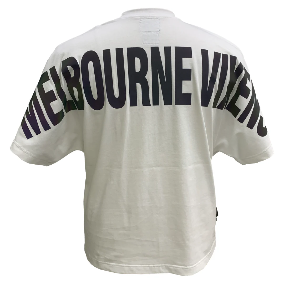 Melbourne Vixens | MV Hannah Reflective Oversize T-Shirt - Image 2