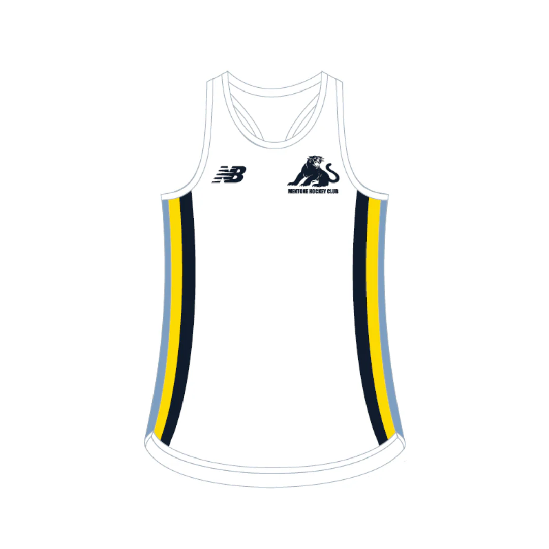 Mentone Hockey Club | PRE-ORDER | New Balance Racer Back Singlet - Clash