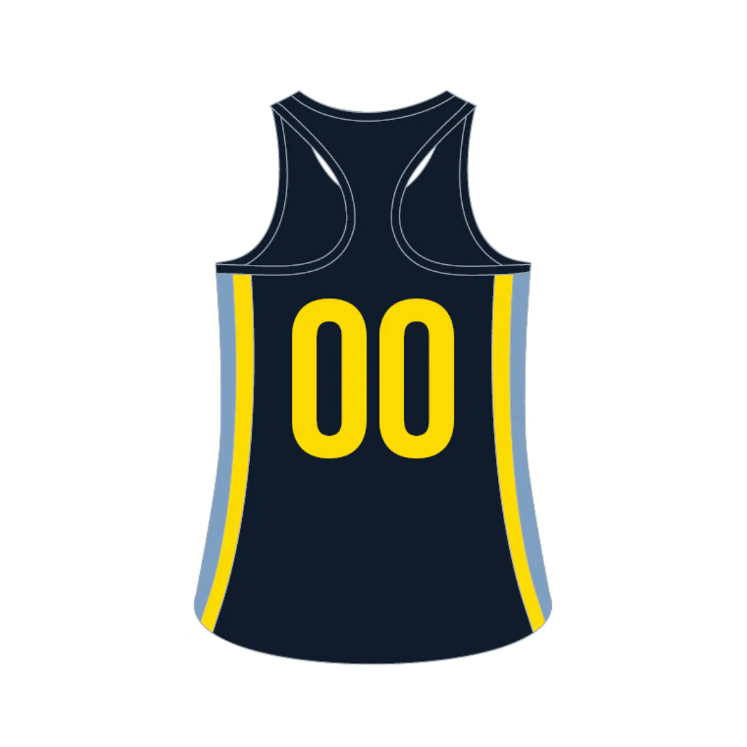 Mentone Hockey Club | PRE-ORDER | New Balance Racer Back Singlet - Home - Image 2