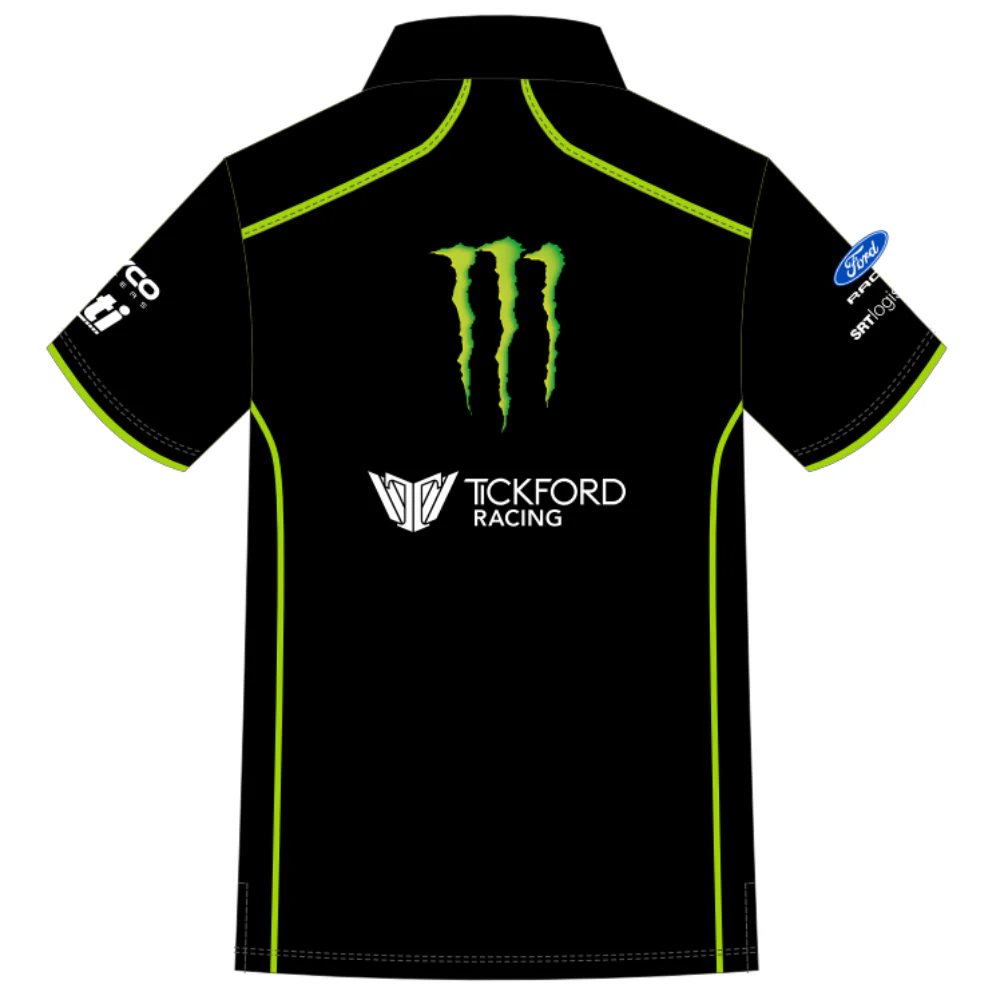 Monster Energy Racing | BA Men’s Monster Racing Polo - Image 3