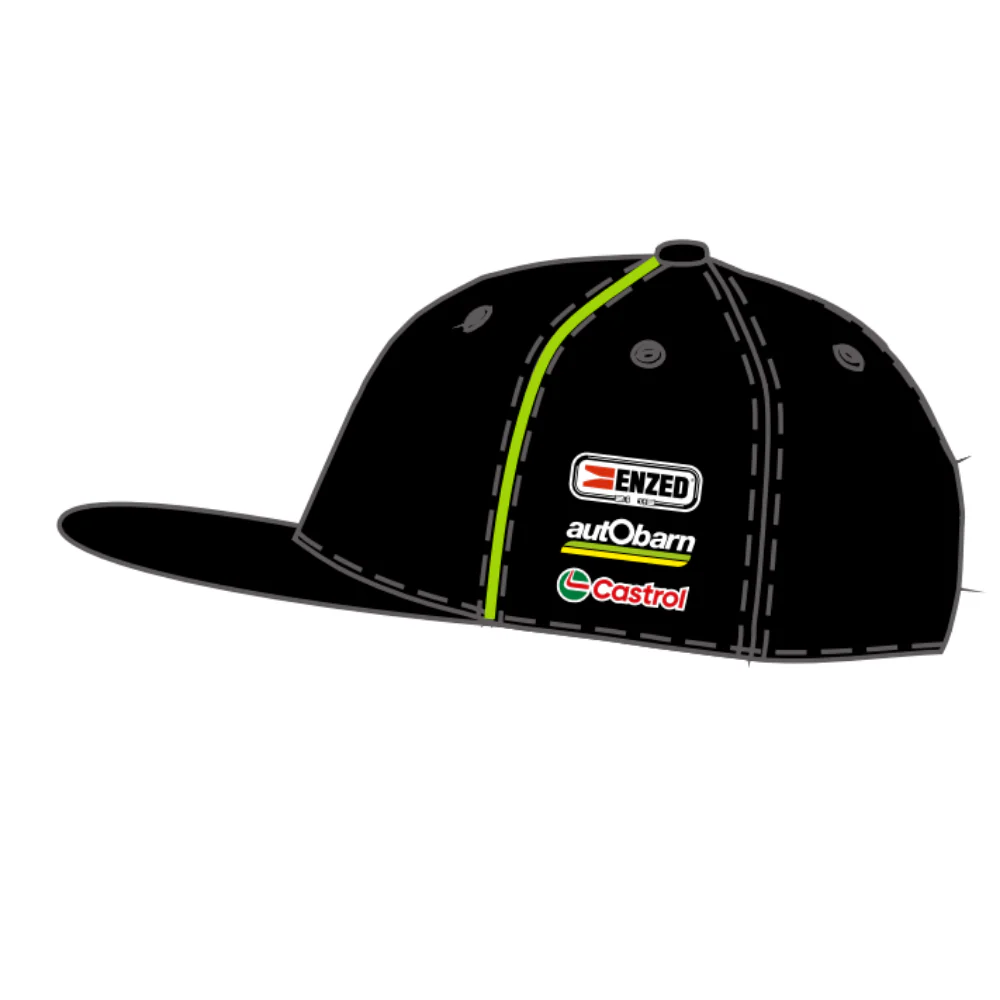 Monster Energy Racing | BA Monster Flat Peak Cap - Image 3