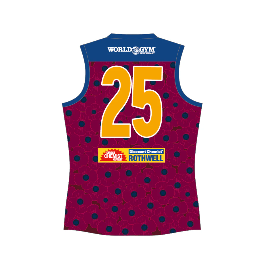 Moreton Bay Lions AFSC | PRE-ORDER | Men's Retail Jersey - ANZAC - Image 2