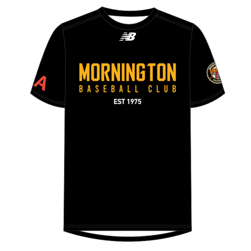 Mornington Baseball Club | PRE-ORDER | NB Unisex Tee - Black