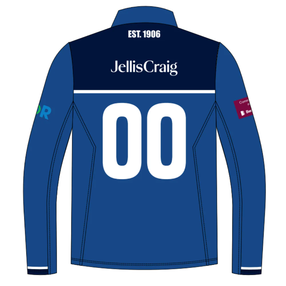 Mount Waverley Cricket Club | PRE-ORDER | NB Unisex Senior Cricket Polo - Blue - Long Sleeve - Image 2