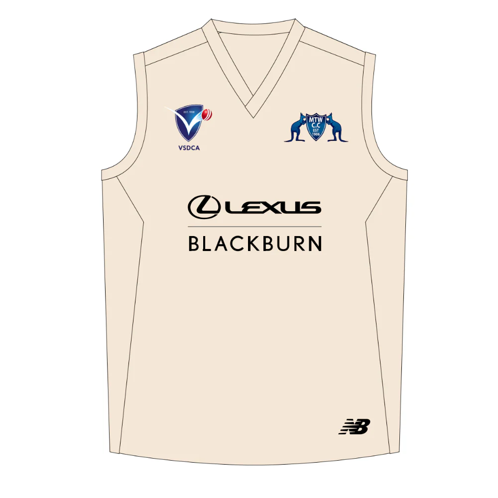 Mount Waverley CC | PRE-ORDER | NB Cream Unisex Vest