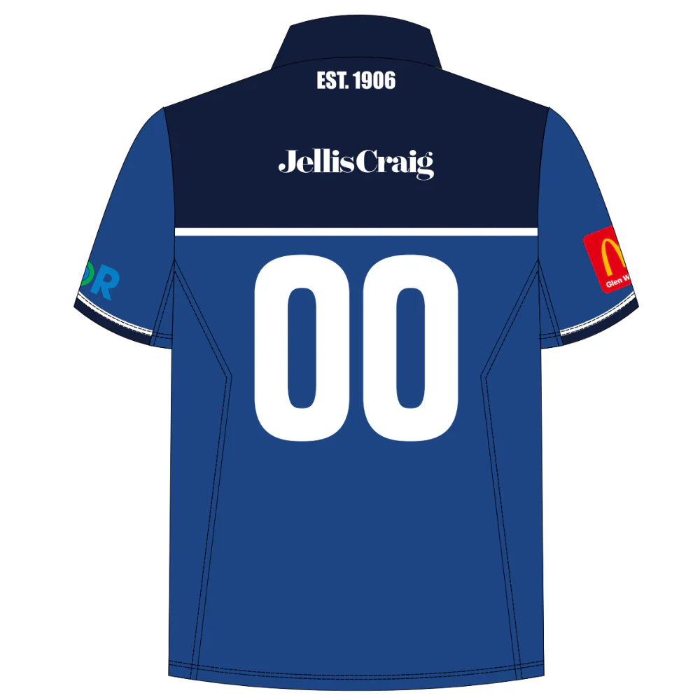 Mount Waverley CC | PRE-ORDER | NB Blue Unisex Polo - Short Sleeve - Image 2