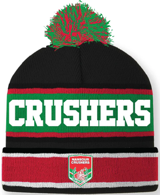Nambour Crushers RLFC | PRE-ORDER | Pom Pom Beanie