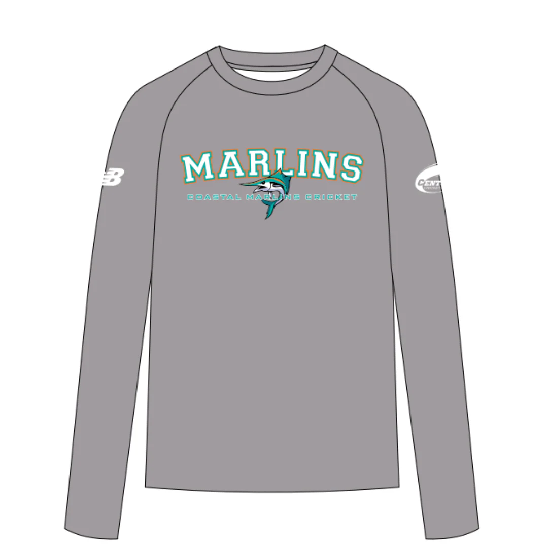 Coastal Marlins | PRE-ORDER | LS Cotton Tee - Unisex