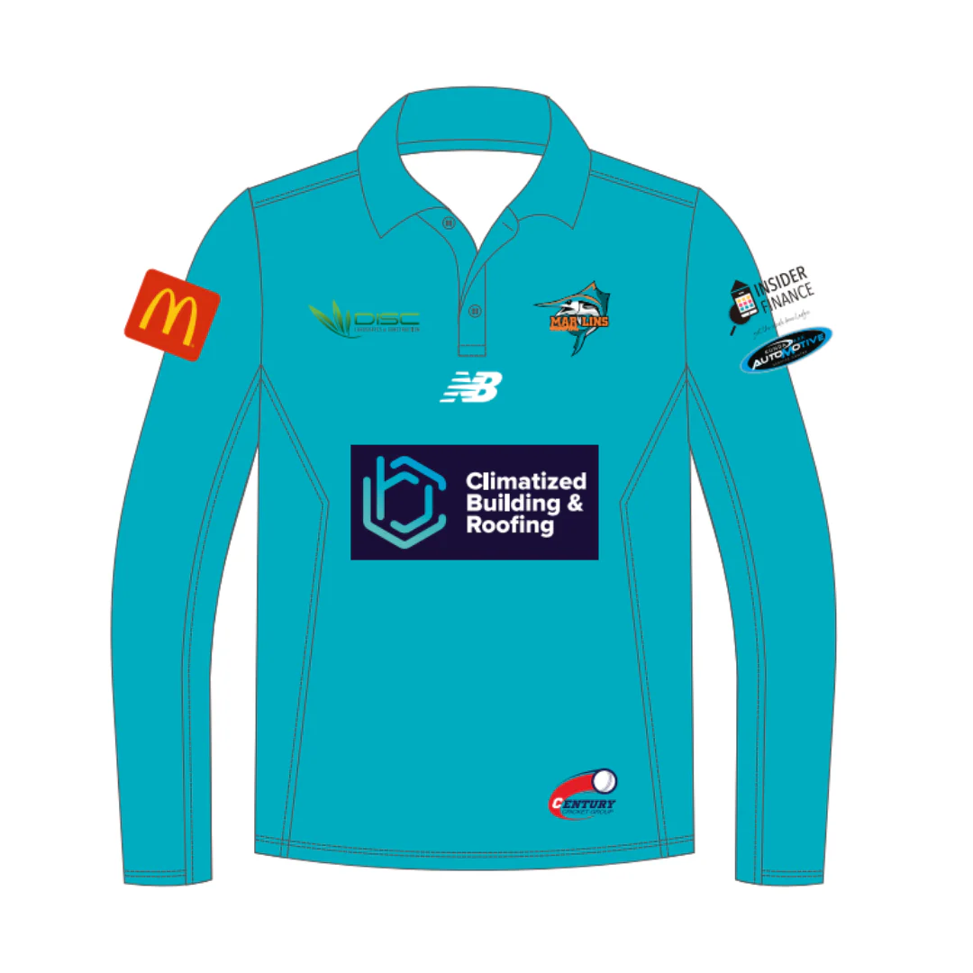 Coastal Marlins | PRE-ORDER | Players Polo LS - Mens