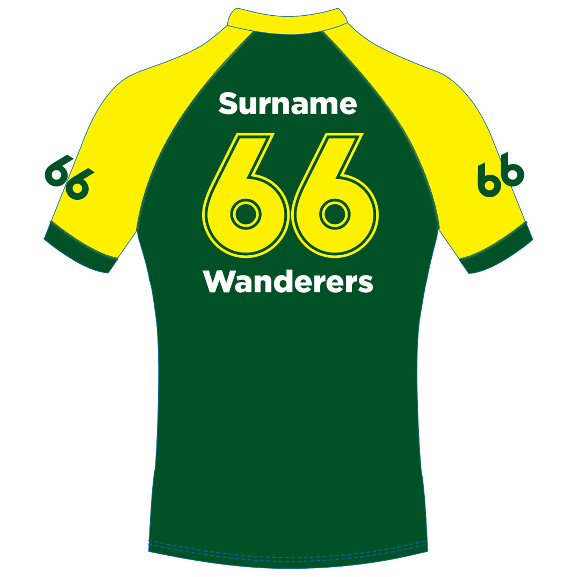 Wanderers AUS | PRE-ORDER | Rugby League | Players Jersey Green - Womens - Image 2