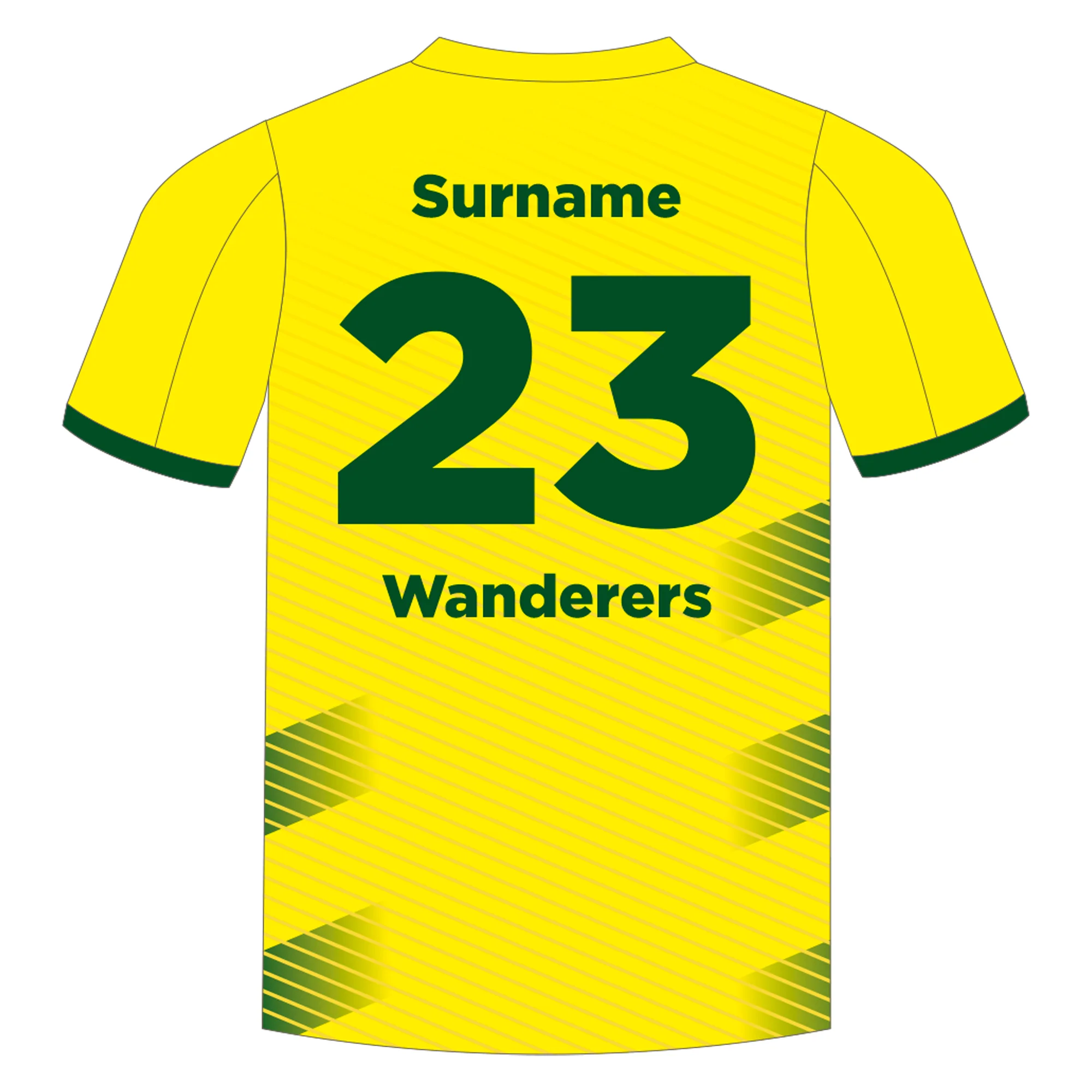 Wanderers AUS | PRE-ORDER | Soccer | New Balance Players Jersey Yellow - Unisex - Image 2