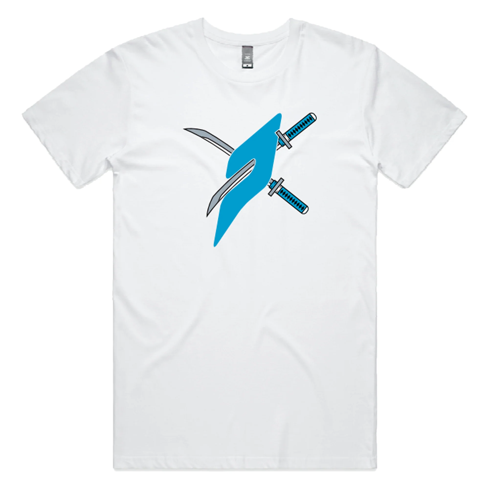 Ninja Parc | PRE-ORDER | Staple Tee - White Blue Star