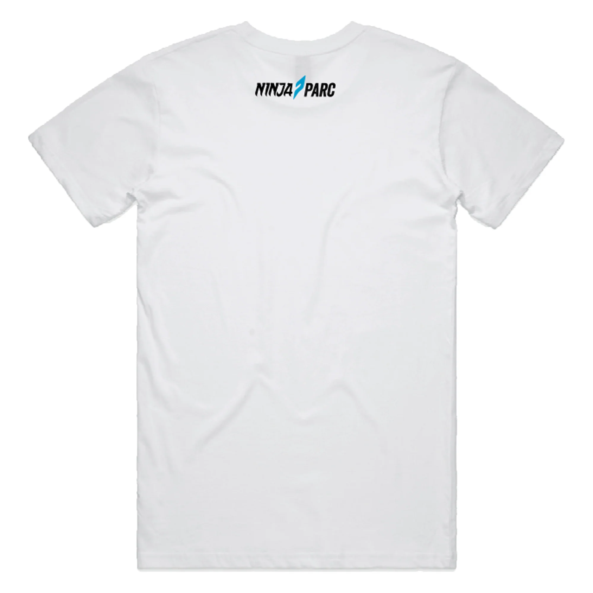 Ninja Parc | PRE-ORDER | Staple Tee - White Blue Star - Image 2