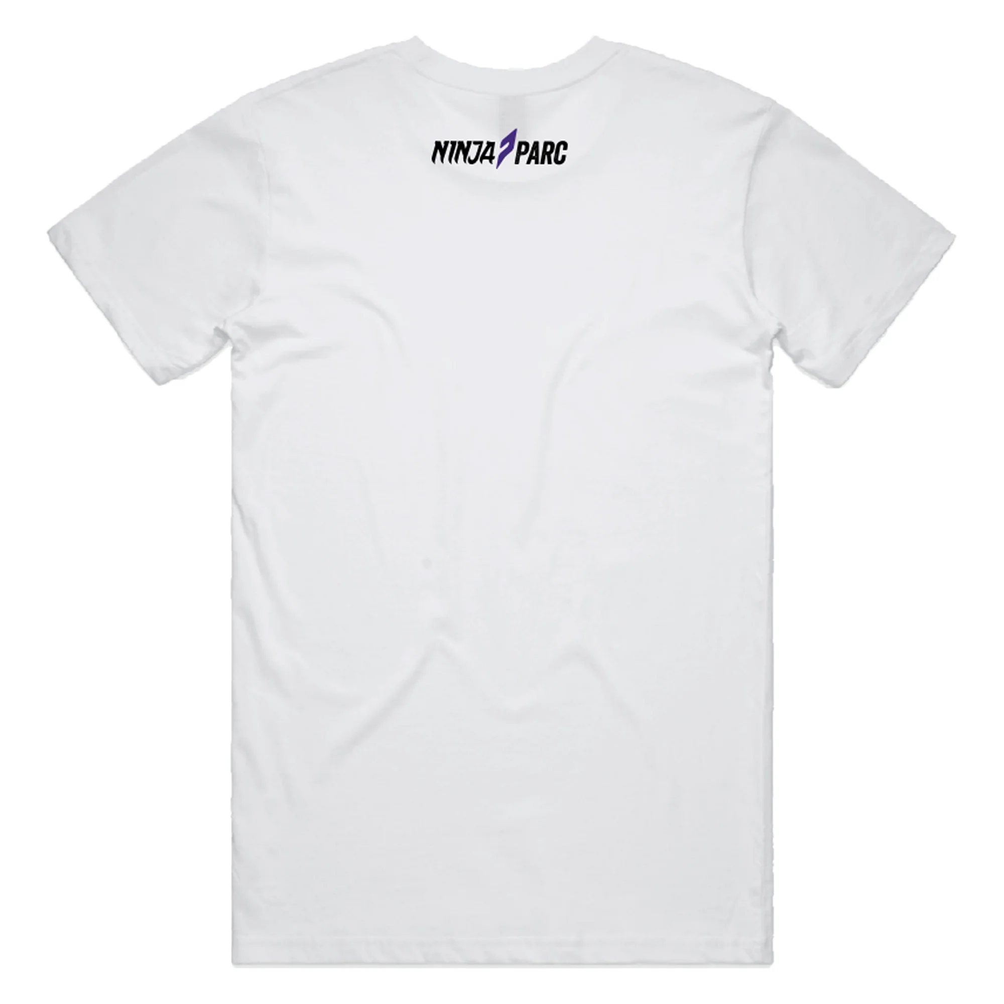 Ninja Parc | PRE-ORDER | Staple Tee - White Purple Star - Image 2