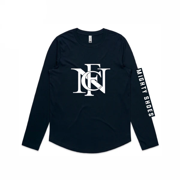 Noarlunga FC | PRE-ORDER | Tee - Long Sleeve - Navy - Womens