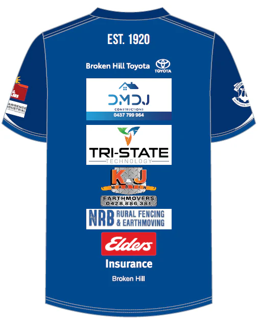 North Broken Hill CC | PRE-ORDER | Training T Shirt Short Sleeve - Image 2