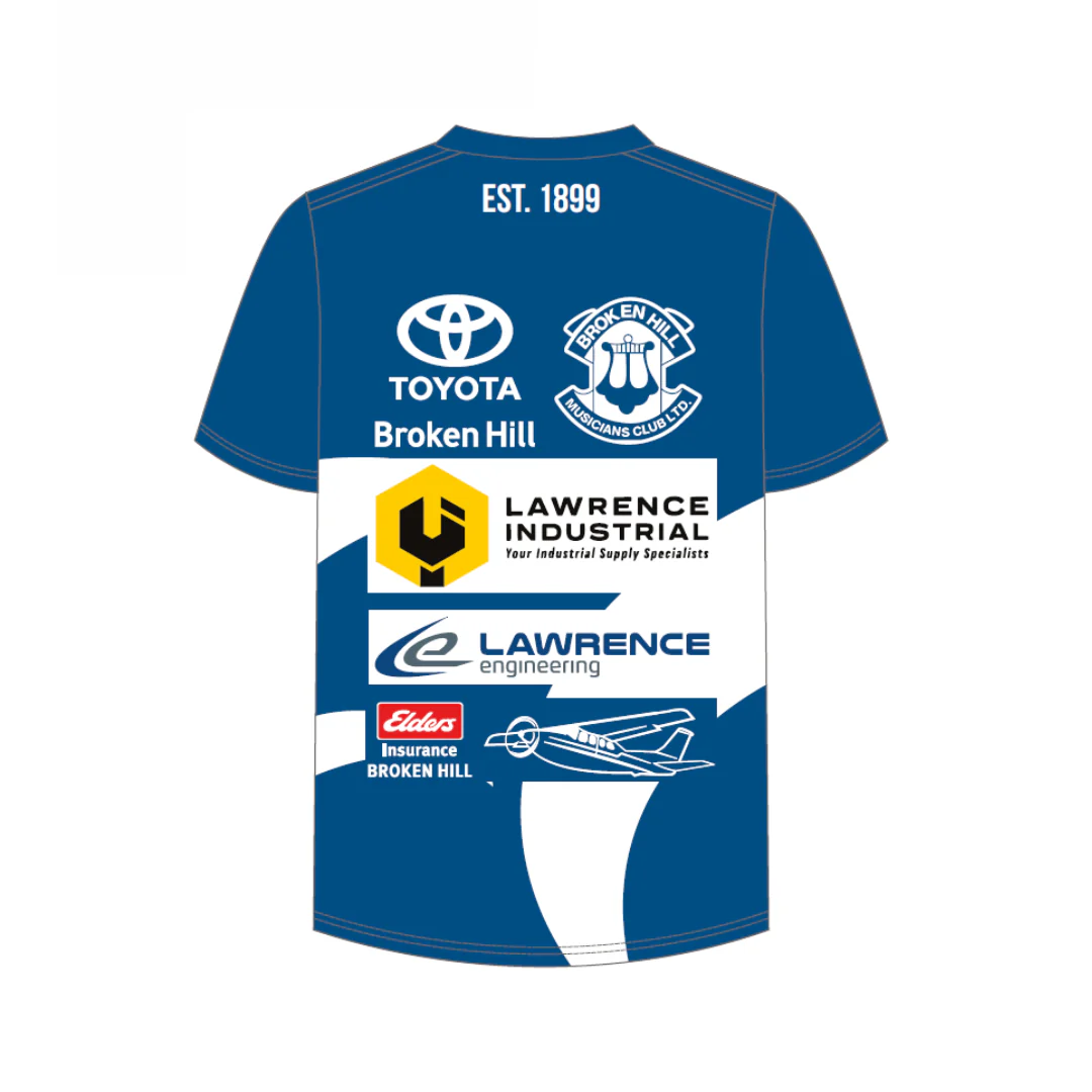 North Broken Hill FC | PRE-ORDER | Unisex Tee Short Sleeve - Image 2