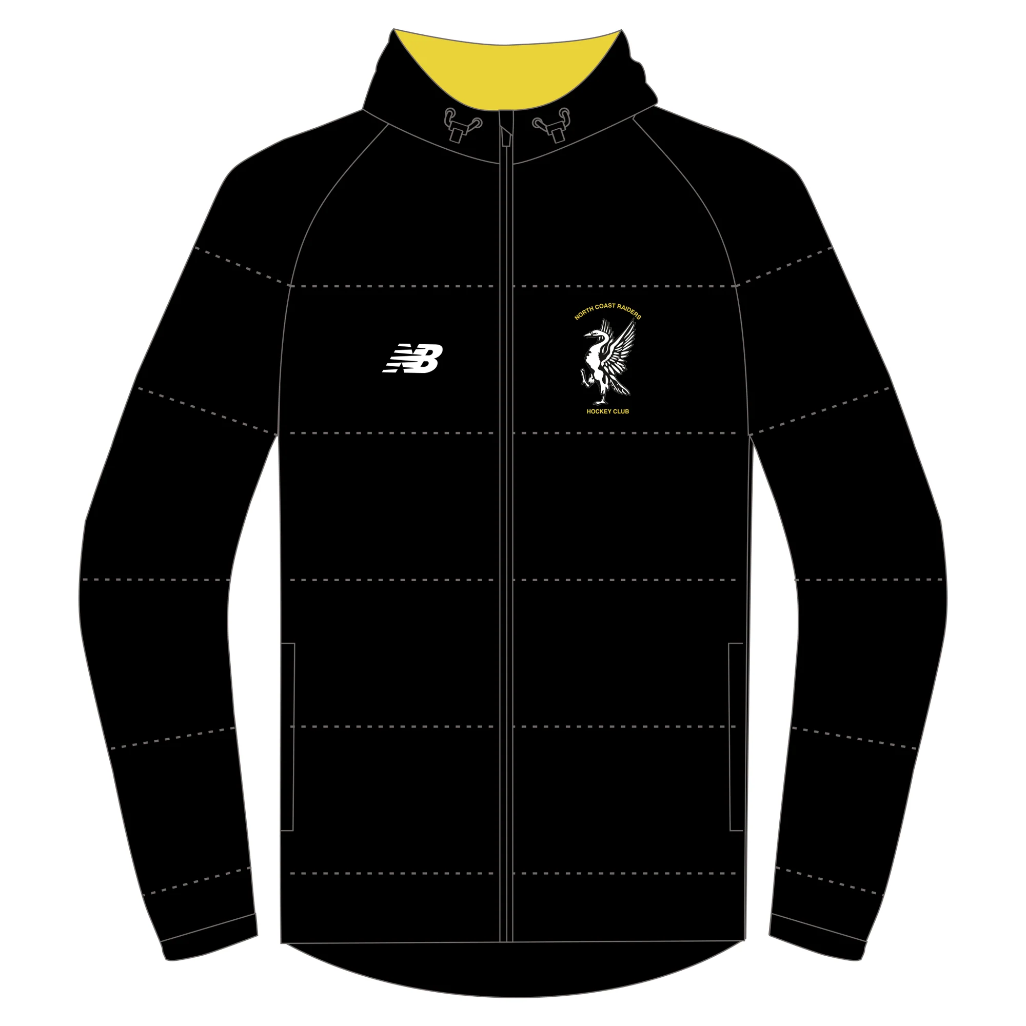North Coast Raiders HC | PRE-ORDER | New Balance Puffer Jacket - Unisex