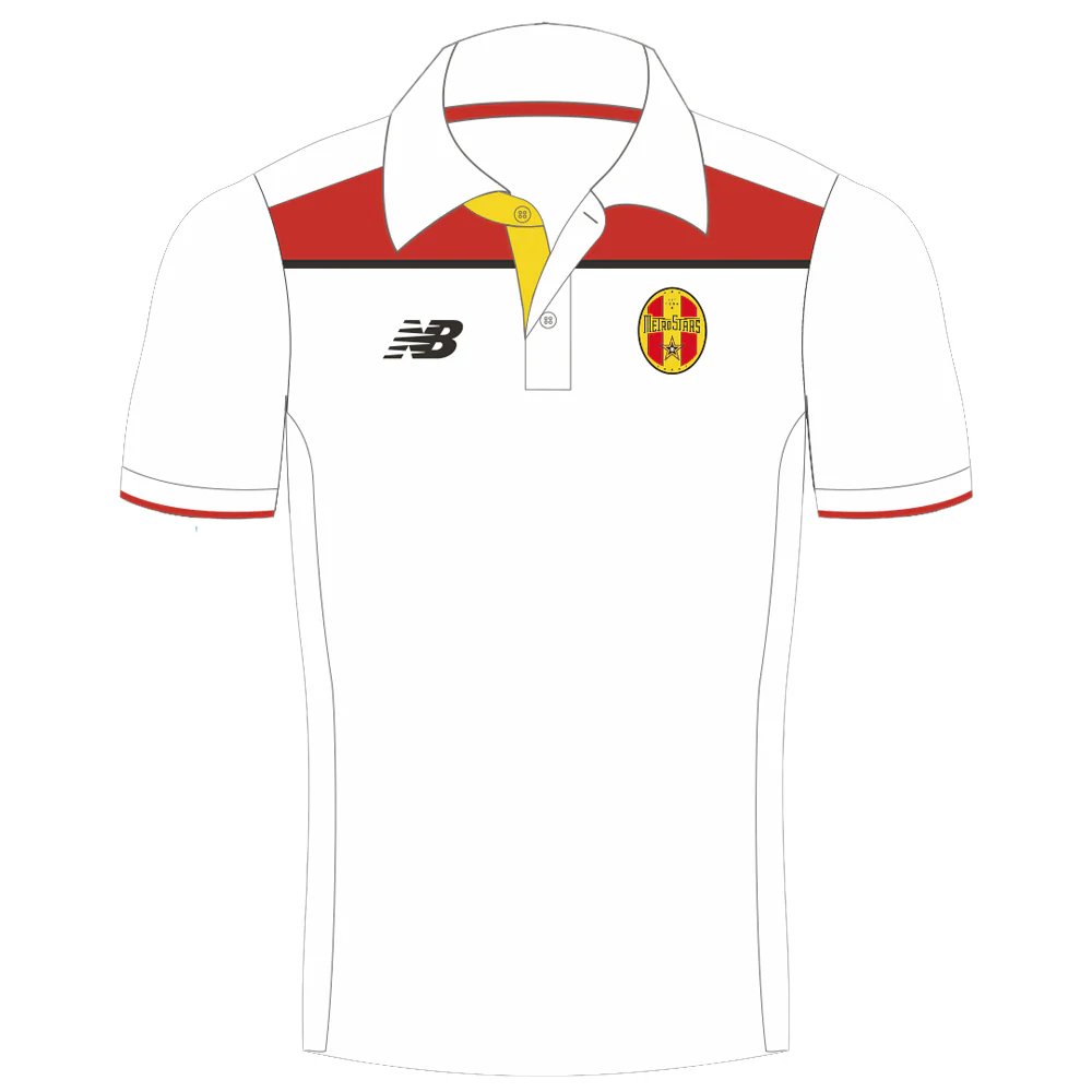 NE Metrostars SC | New Balance White Polo