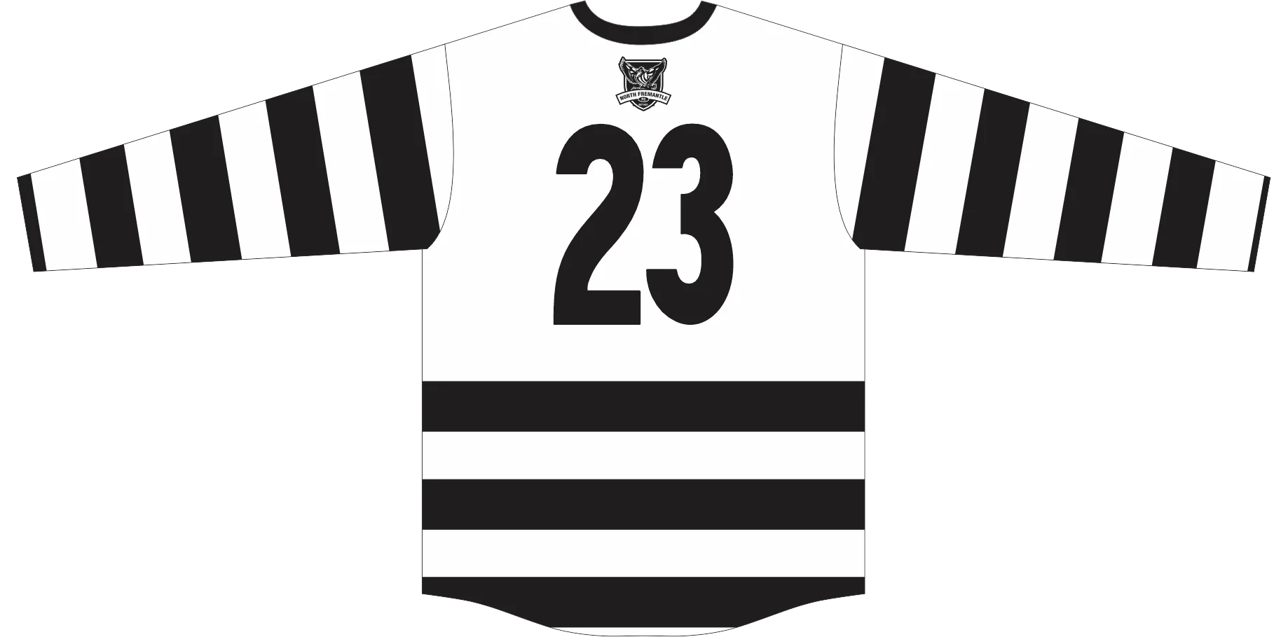 PFL26 North Fremantle FC | BA Mens LS Guernsey NO BACK SPONSOR - Image 2