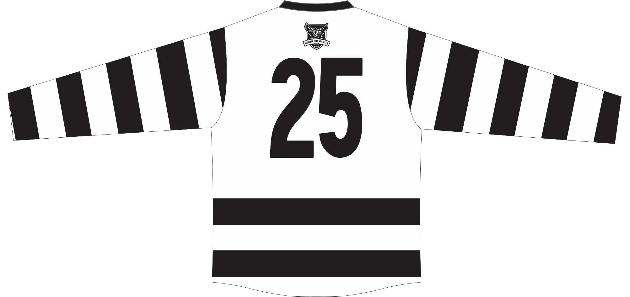 PFL26 North Fremantle FC | BA Womens LS Guernsey NO BACK SPONSOR - Image 2