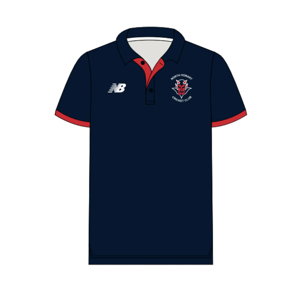 North Hobart CC | PRE-ORDER | NB Navy Club Polo - Unisex