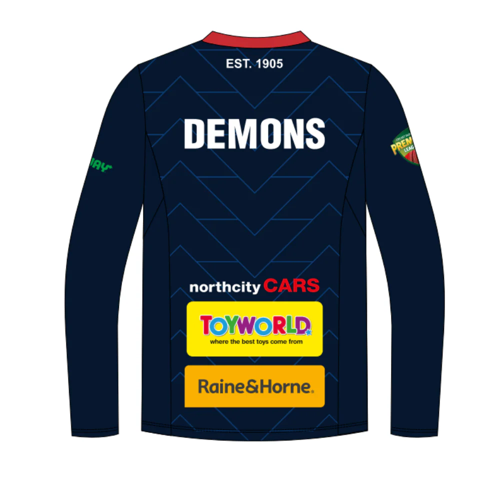 North Hobart CC | PRE-ORDER | NB Unisex Training T-Shirt - Long Sleeve - Image 2