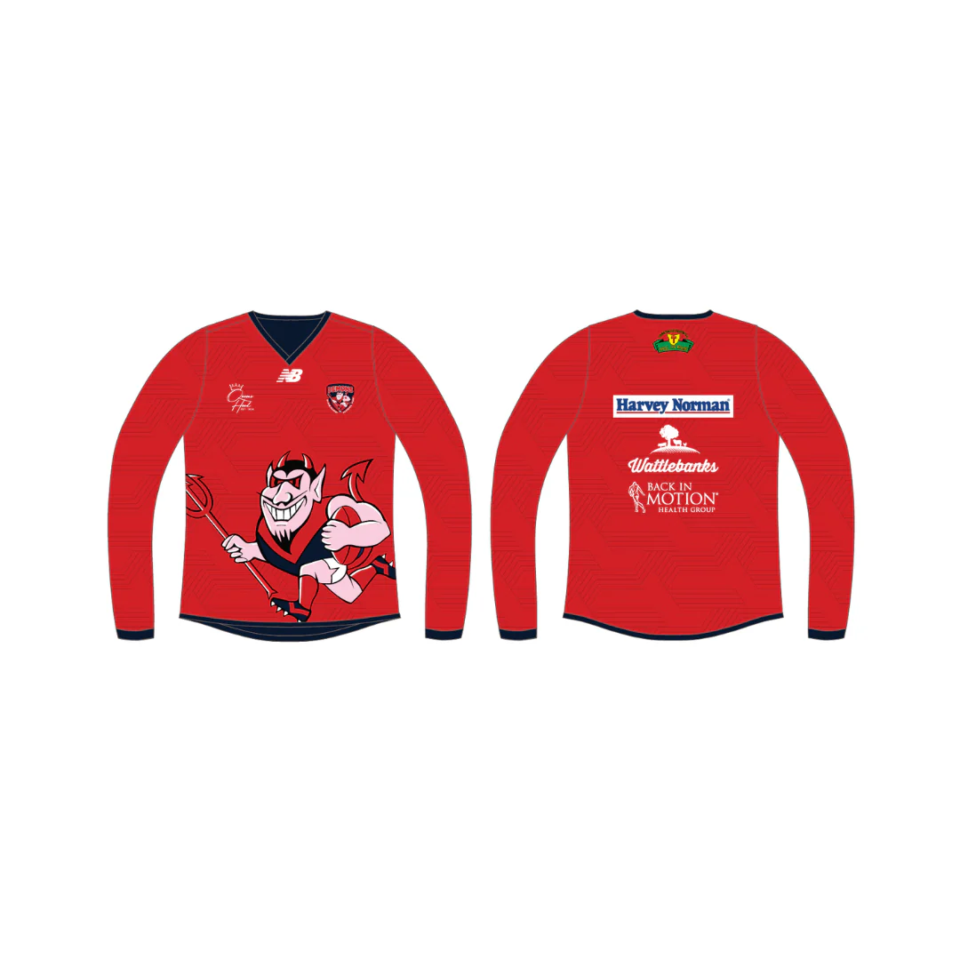 North Hobart FC | PRE-ORDER | NB Long Sleeve Reversible Training Jumper - Image 2