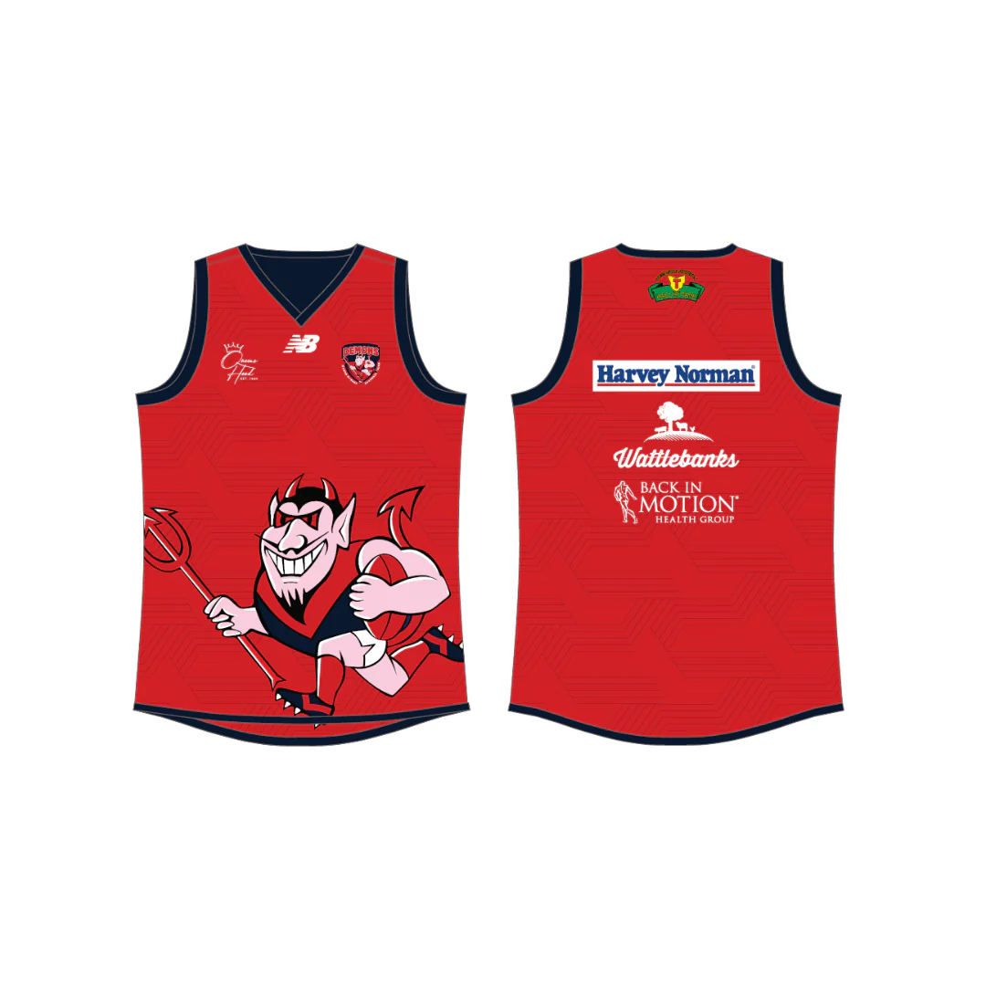North Hobart FC | PRE-ORDER | NB Sleeveless Reversible Training Jumper - Image 2