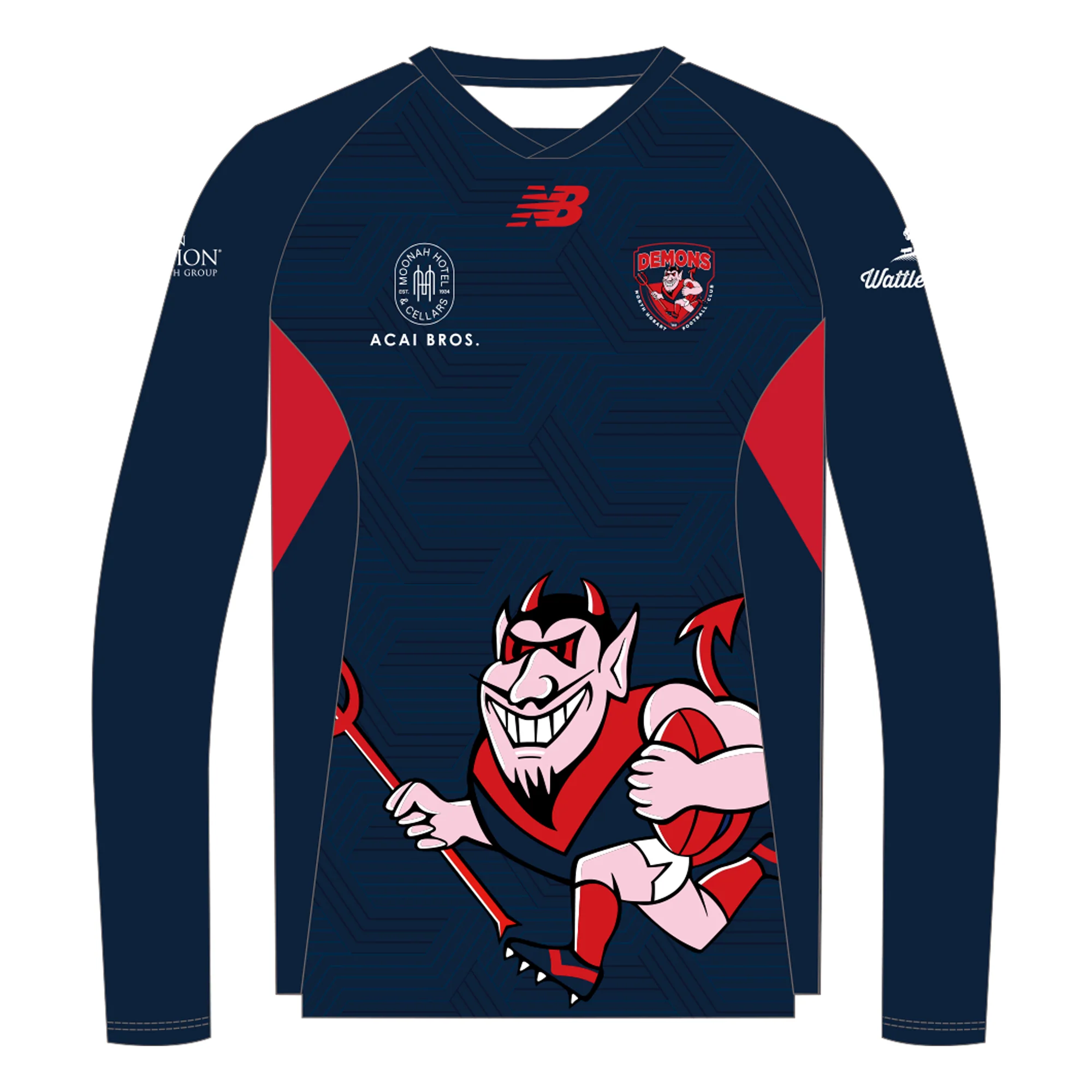 North Hobart FC | PRE-ORDER | NB Womens - Long Sleeve Training Tee