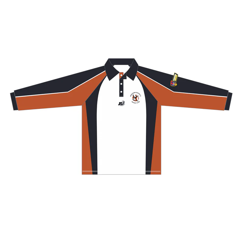 Northern Districts CC | PRE-ORDER | Junior Playing Polo - Long Sleeve