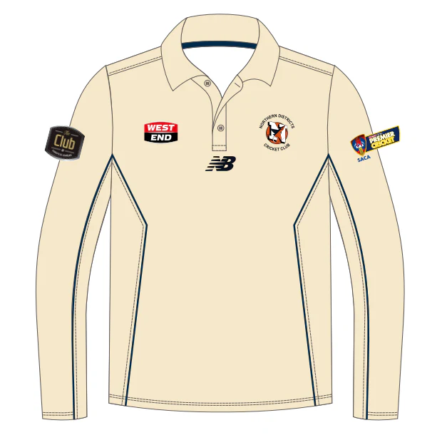 Northern Districts CC | PRE-ORDER | NB Senior Elite Playing Polo - Long Sleeve