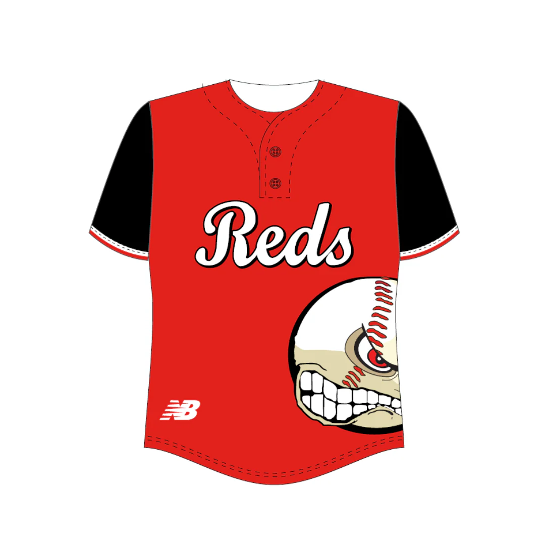 Northern Districts BC | PRE-ORDER | New Balance Junior Playing Top - Red - Sleeve
