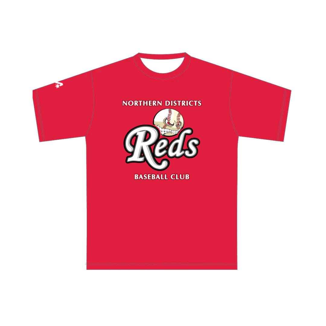 Northern Districts BC | PRE-ORDER | Sponsors Tee - Red