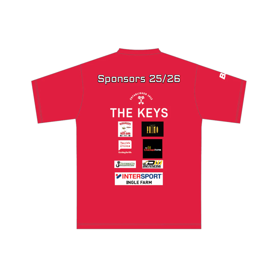 Northern Districts BC | PRE-ORDER | Sponsors Tee - Red - Image 2