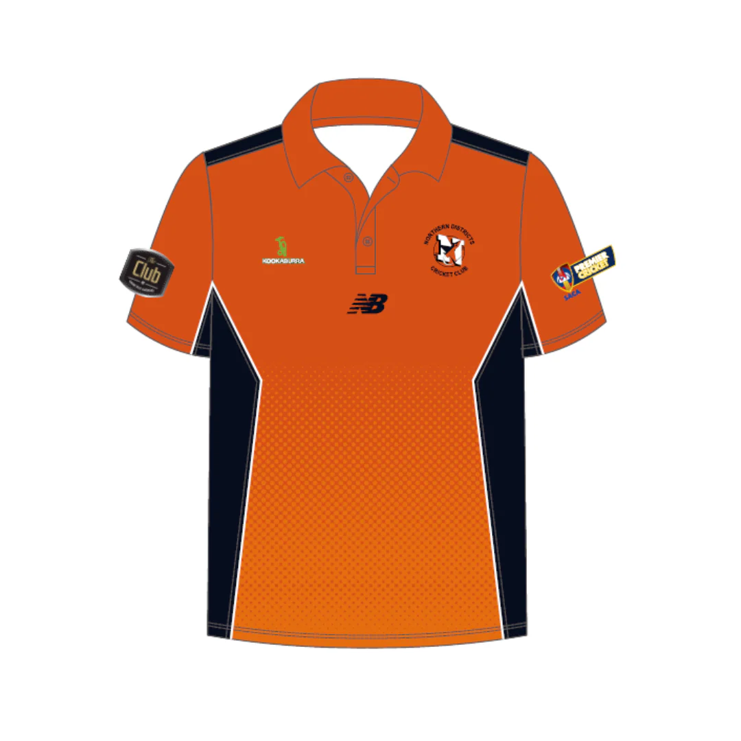 Northern Districts CC | PRE-ORDER | Junior T20 Polo - Short Sleeve