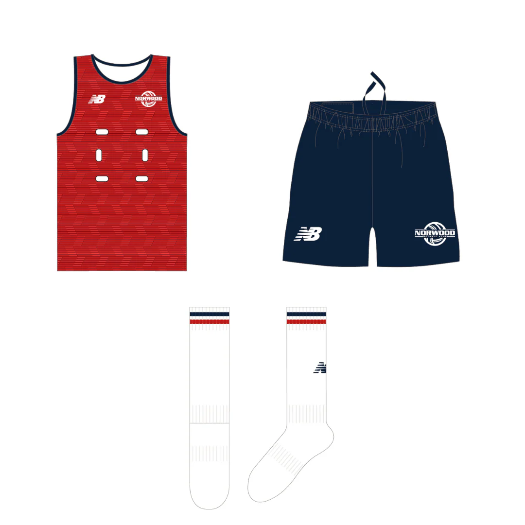 Norwood NC | PRE-ORDER | Unisex Option (Singlet, Shorts & Socks)