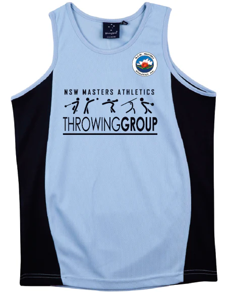 NSW Masters Athletics | PRE-ORDER | Mens Singlet