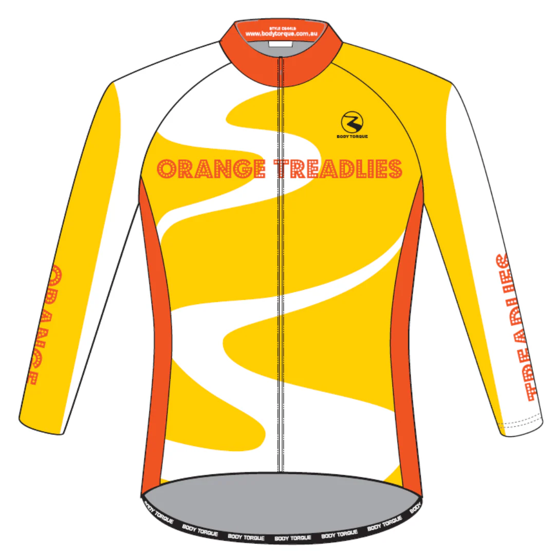 Orange Tredlies | PRE-ORDER | CLASSIC LS Jersey -Women's