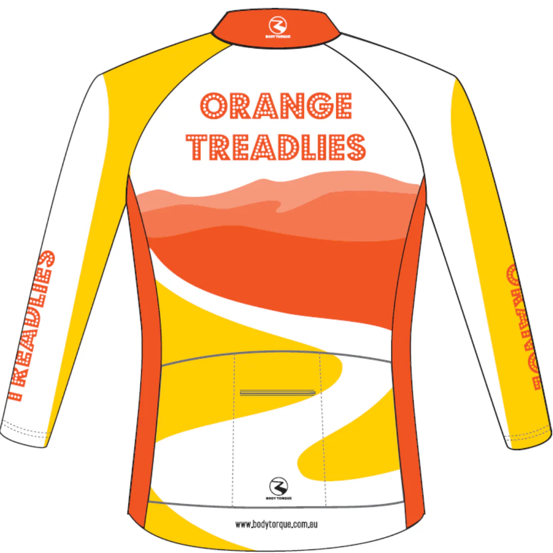 Orange Tredlies | PRE-ORDER | CLASSIC LS Jersey -Women's - Image 2