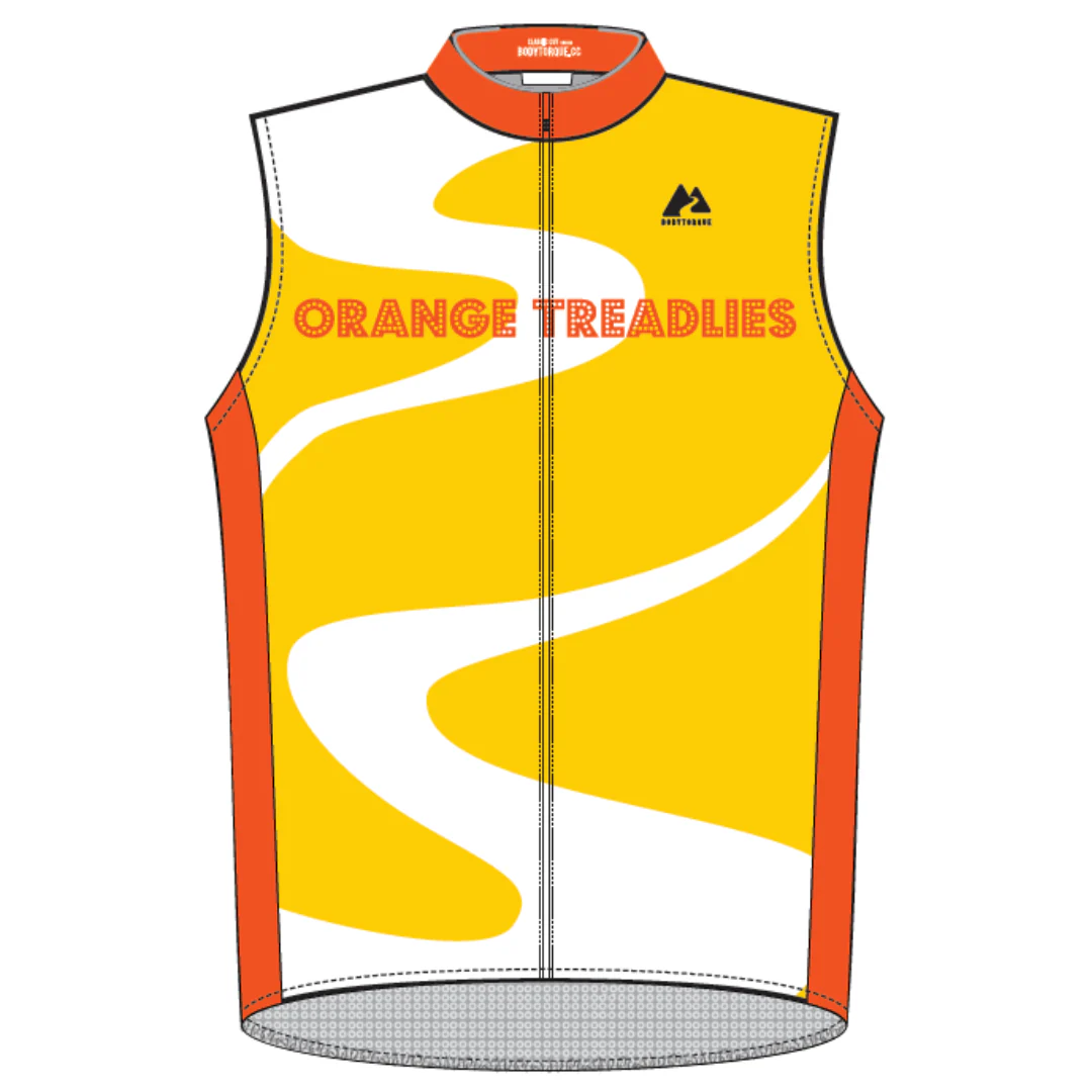Orange Tredlies | PRE-ORDER | CLASSIC Wind Vest (Gilet) - Men's