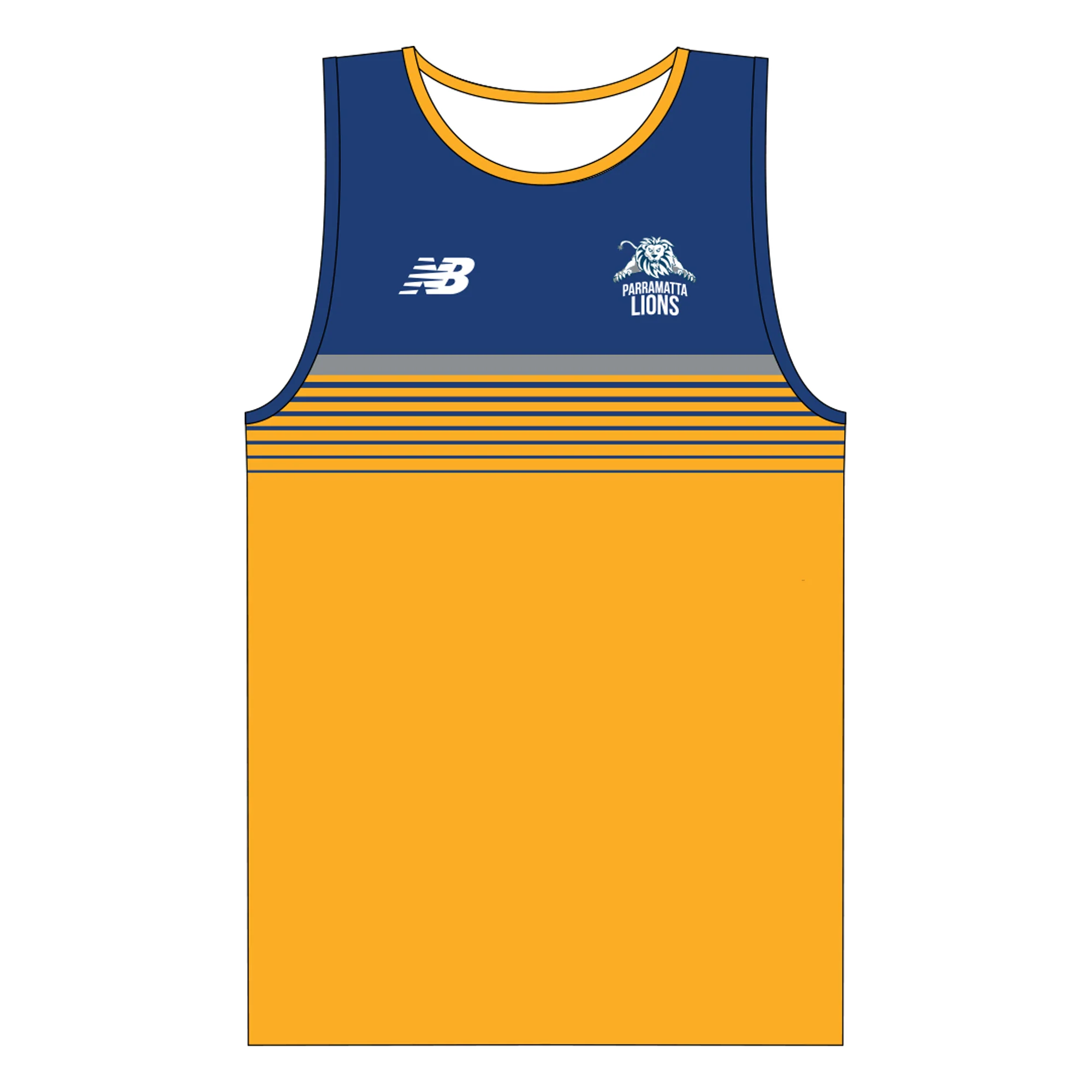 Parramatta Lions  AFC | PRE-ORDER | Junior - New Balance Unisex Training Singlet