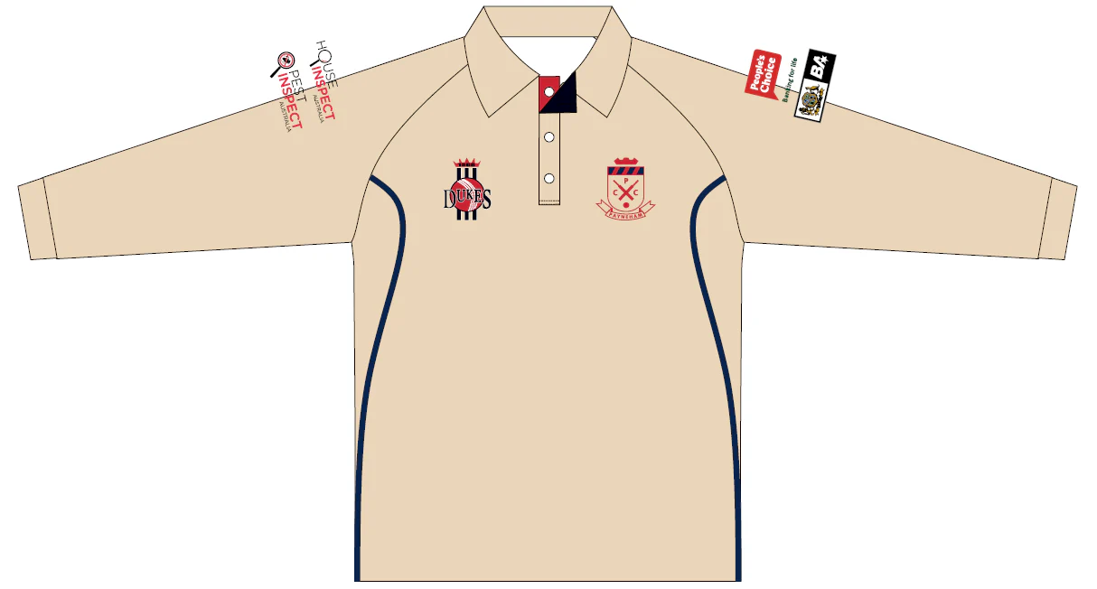 Payneham CC Club | PRE-ORDER | Senior LS Playing Shirt