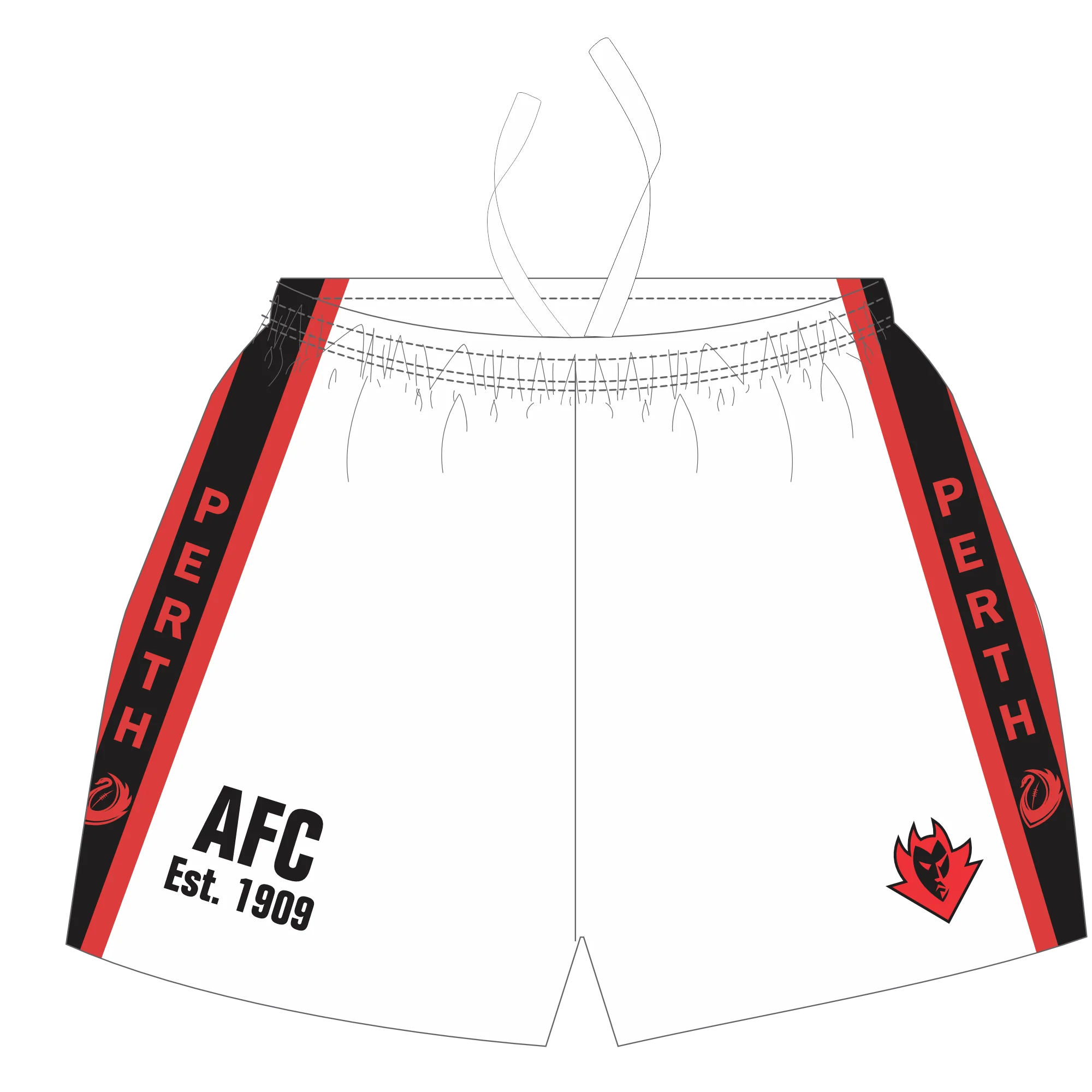 PFL23 Armadale FC | BA Mens Away Shorts Overseas