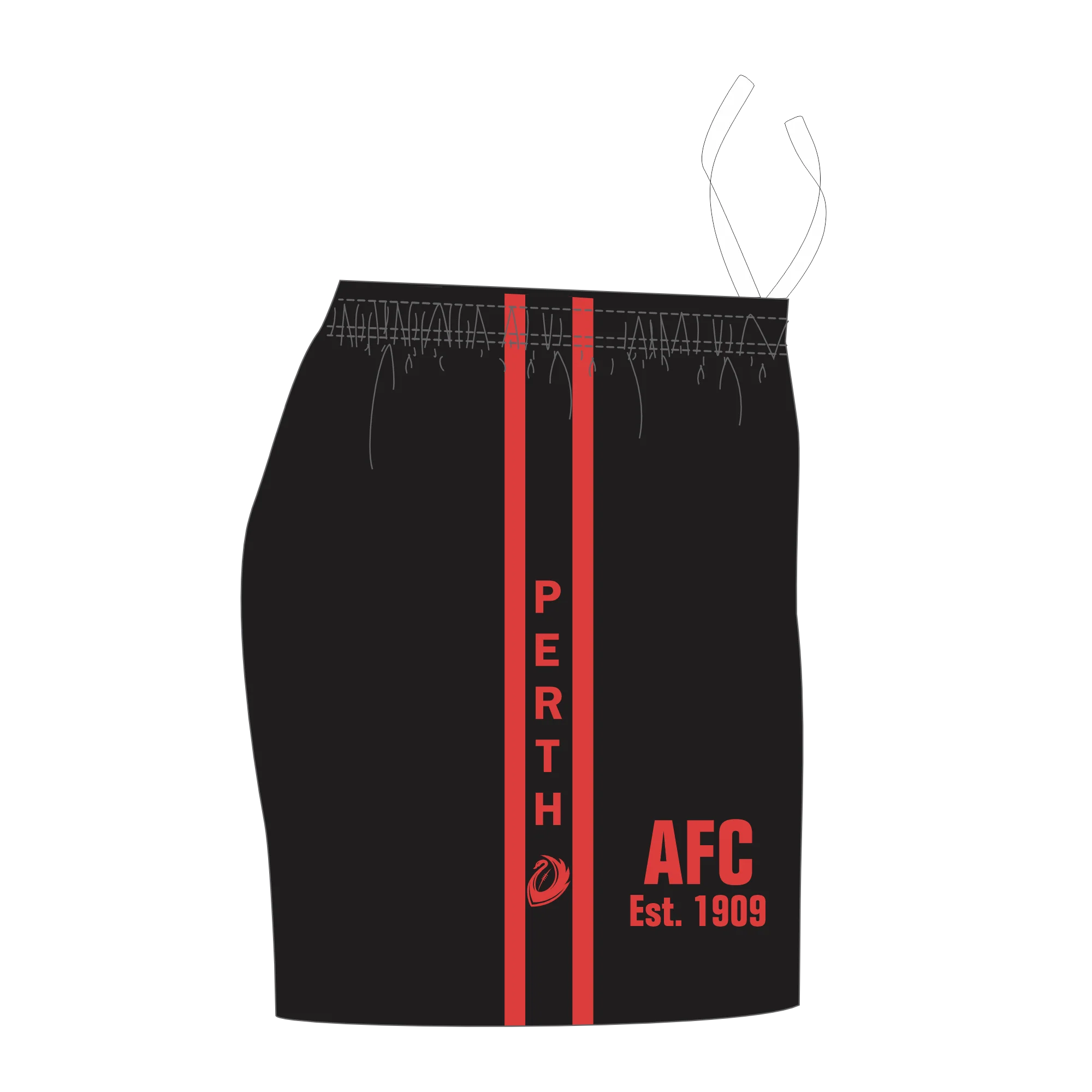 PFL23 Armadale FC | BA Mens Home Shorts Overseas - Image 2