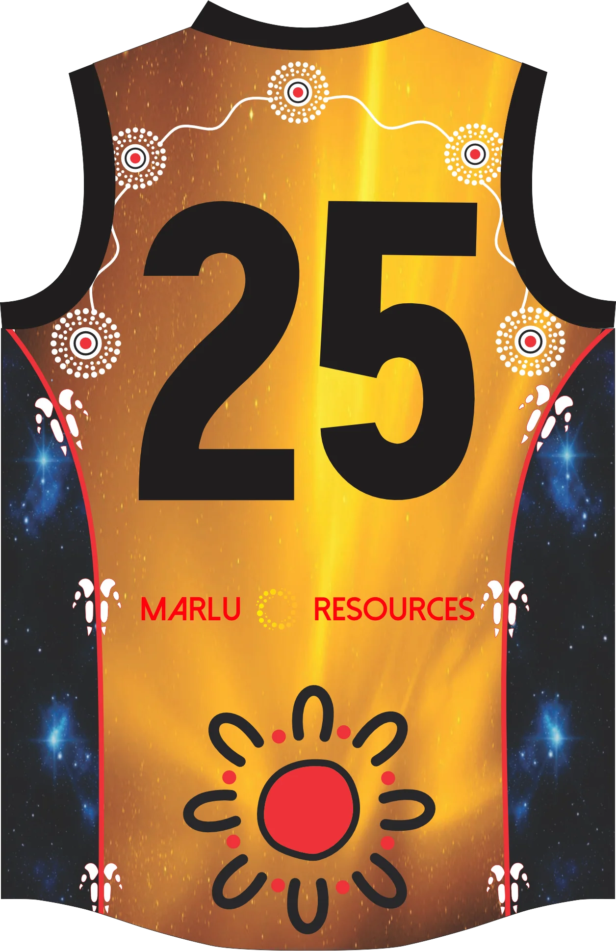 PFL23 Baldivis FC | BA Mens Thirds Indigenous Guernsey - Image 2