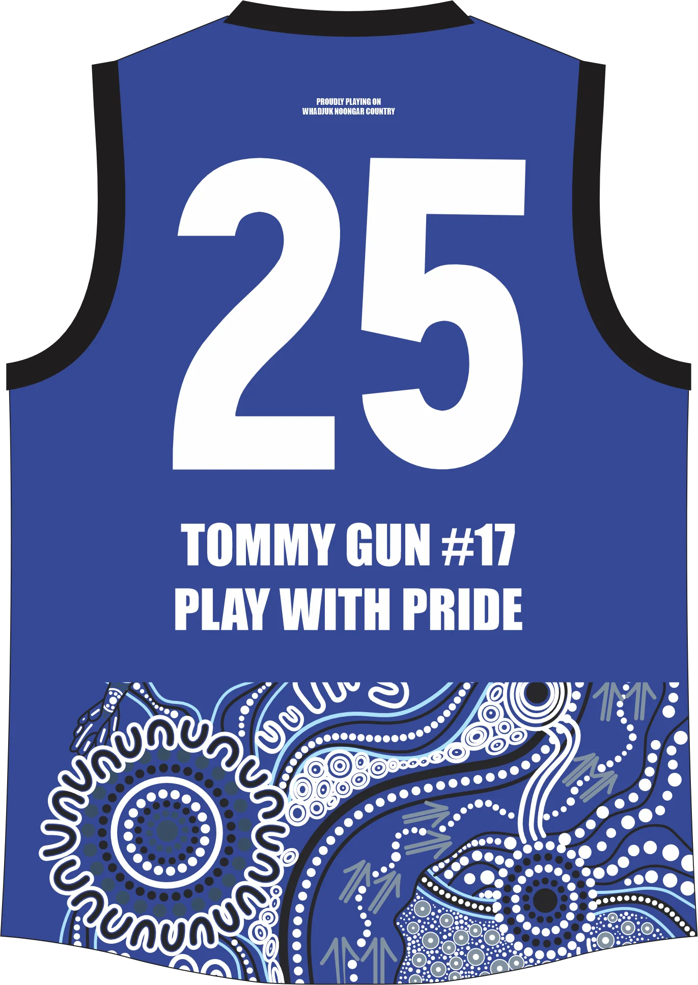 PFL23 Ballajura FC | BA Womens Indigenous Guernsey - Image 2